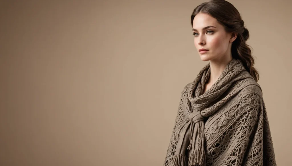 chale en tricot modele gratuit