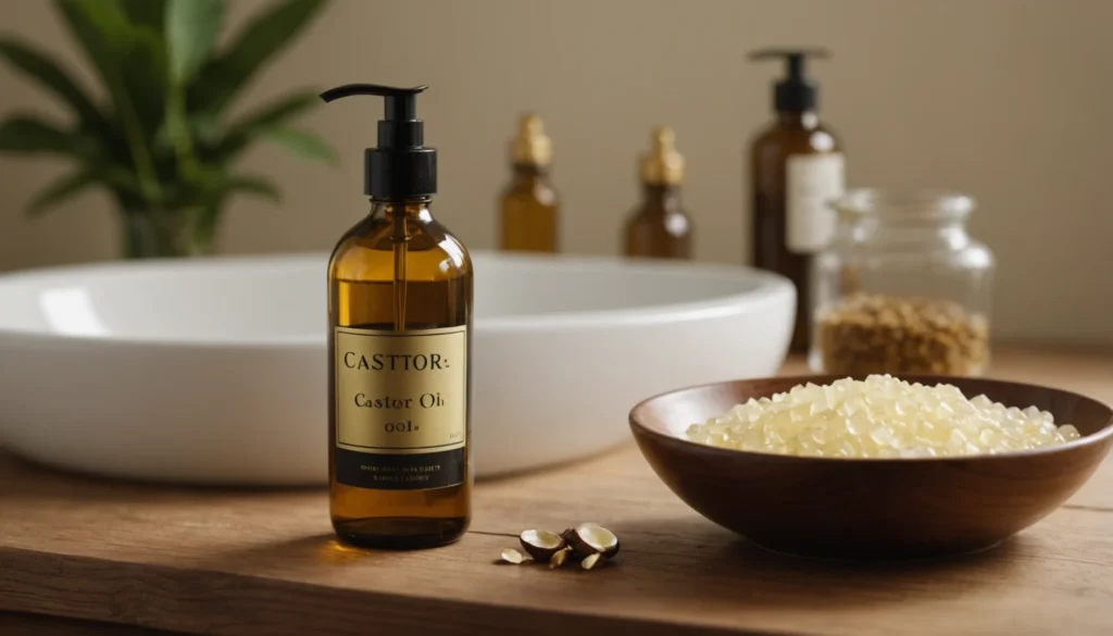 huile de ricin pour faire pousser les cheveux