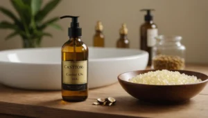 huile de ricin pour faire pousser les cheveux